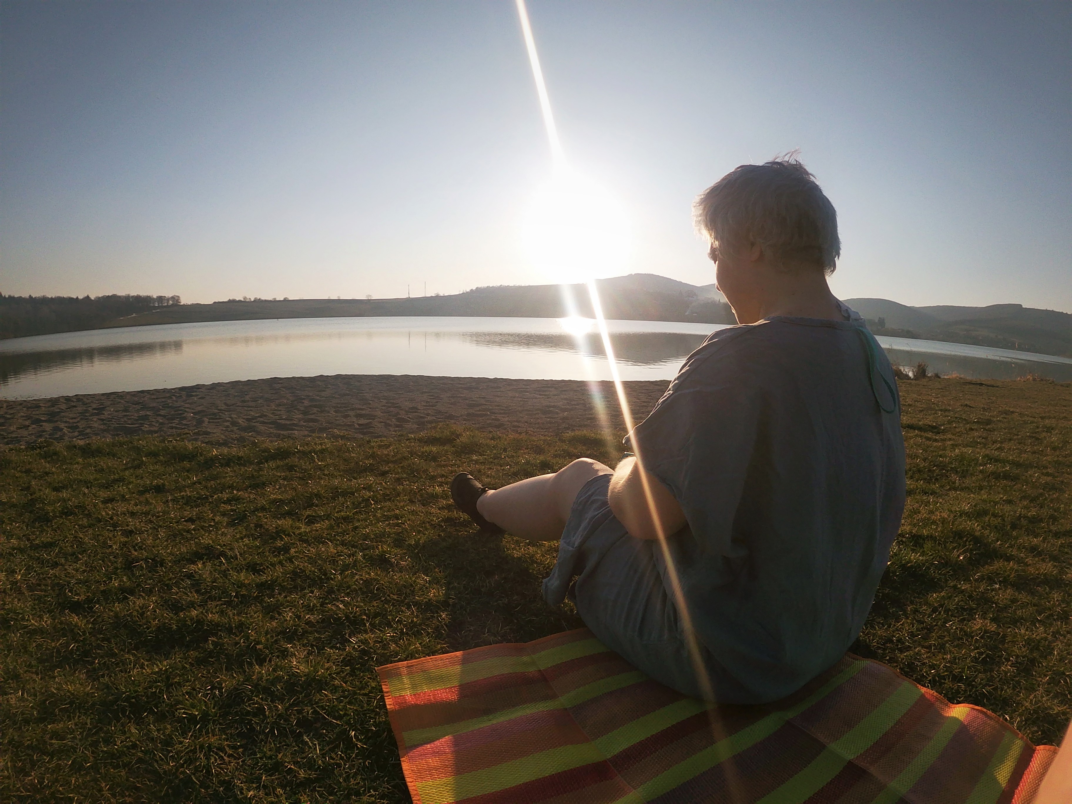 Dupa wild swimming nr. 9; Lacul Padureni-Moacsa