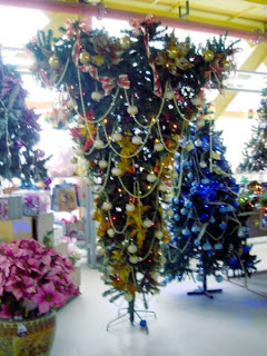 inverted christmas tree in cdo gaisano