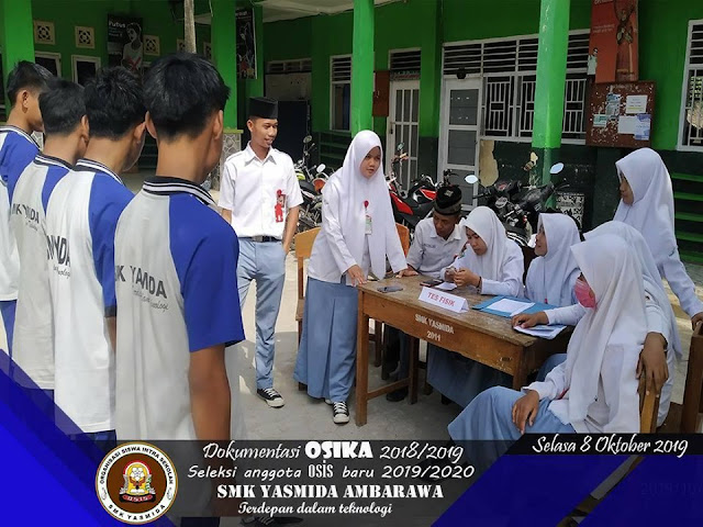 Menegangkan, Seleksi Pengurus OSIS Baru SMK Yasmida Ambarawa Tahun 2019/2020