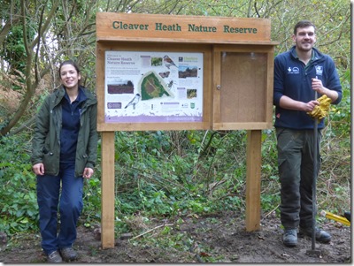 Cleaver Heath Notice Board