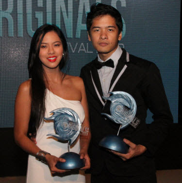 Cinema One Originals Best Actor and Actress, Alex Medina and Mara Lopez