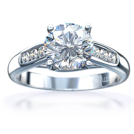 diamond rings for women. Diamond engagement rings are
