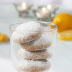 Snowy Lemon Cookies 