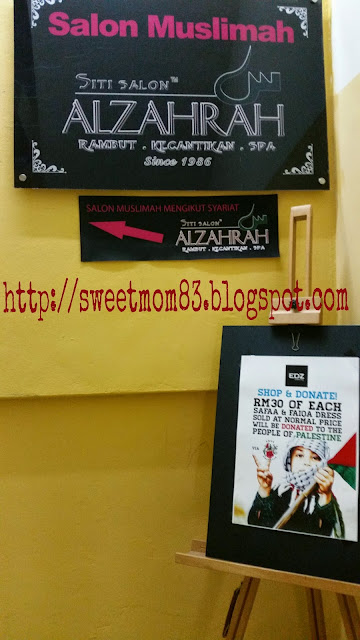 SALOON RAMBUT  MUSLIMAH  DI SHAH ALAM Sweet Mom Blog