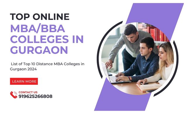 Top Online/Distance/Correspondence MBA/BBA Colleges In Gurgaon