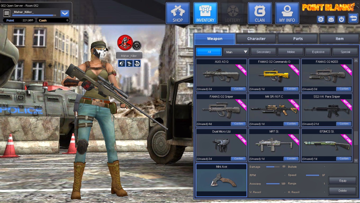 Cara Bermain Point Blank Garena (Revolution) Di indonesia