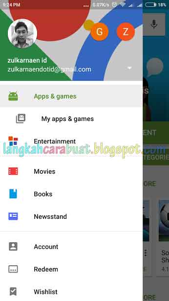 Cara Menambahkan Akun Google Di Android