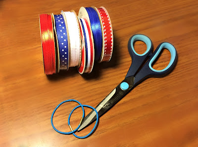 Firework Hair Bow Tutorial - Supplies