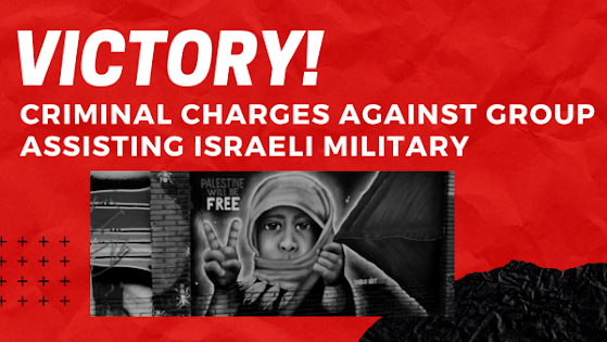 Canada Israel crime recruitment military prosecution charges Sar-El IDF Zionism