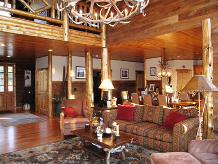 Rustic Log Dining Room Sets