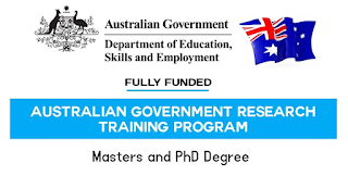 Australian Government Research Training Scholarship 2023/2024