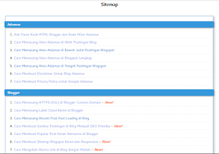 Sitemap Seo Fast Loading Ringan banget