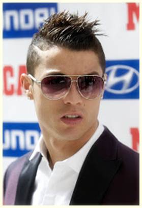 Model  Rambut  Cristiano  Ronaldo  dulu dan sekarang 2013