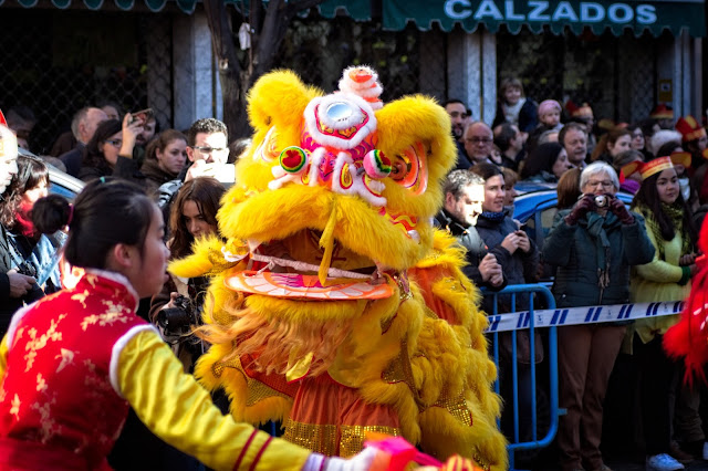 Desfile del Año Nuevo Chino 2018. Año del Perro