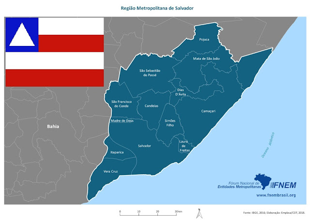 Regiões Metropolitanas do Brasil