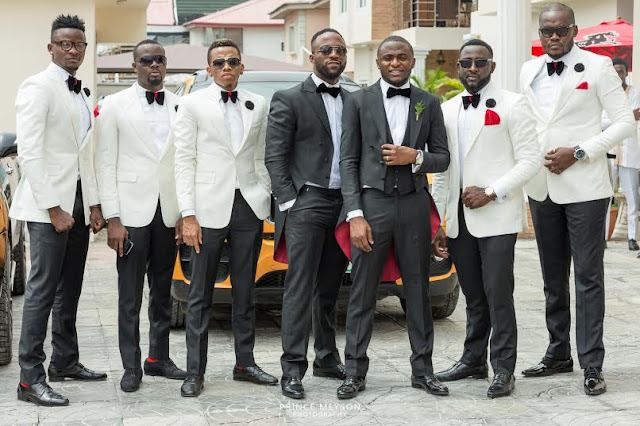 More photos from Ubi Franklin and Lilian Esoro's wedding