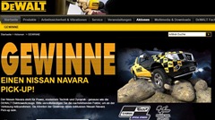 dewalt nissan gewinnspiel