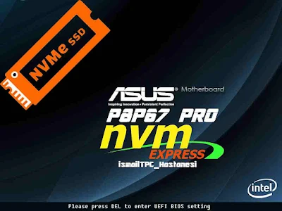 ASUS P8P67 PRO NVMe M.2 SSD BOOTABLE BIOS MOD