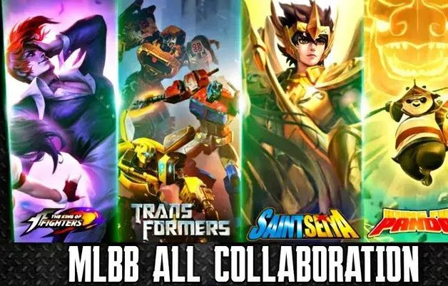 5 Skin Kolaborasi Mobile Legends