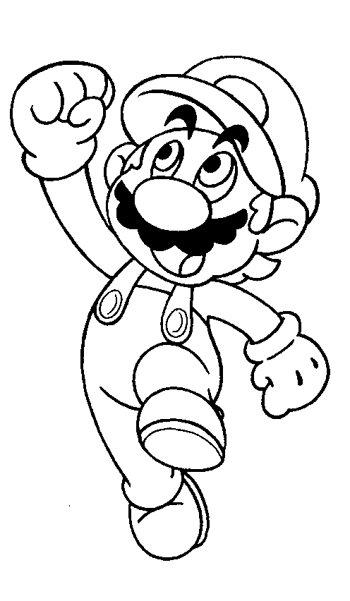  Sketsa  Super Mario Gambar Pemandangan