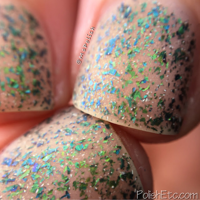 Digital Nails - Multiverse - flakie topper - McPolish