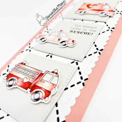 Love Emergency Card by Samantha Mann for Newton's Nook Designs, Slimline Card, Card Making, Stencils, Valentine's Day, Love, #newtonsnook #newtonsnookdesigns #slimlinecard #cardmaking #cardmaking #handmadecards