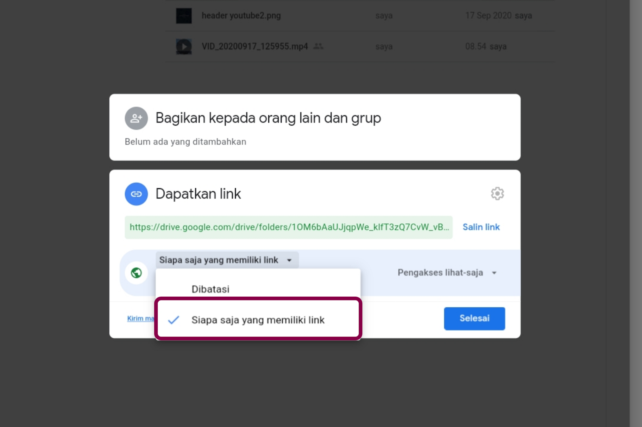 Cara Membuat Link Unduh Langsung dari Google Drive - InpuTekno