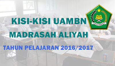 ksisi-kisi dan pos uambn aliyah