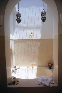 moroccan bathroom