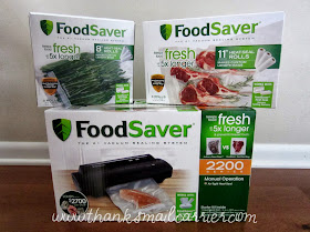 FoodSaver Vacuum Sealer and bags