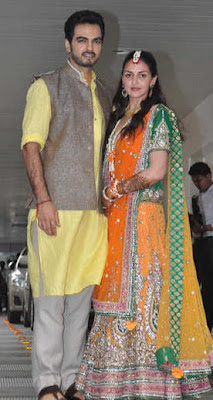 Esha-Bharat in Mehendi Ceremony