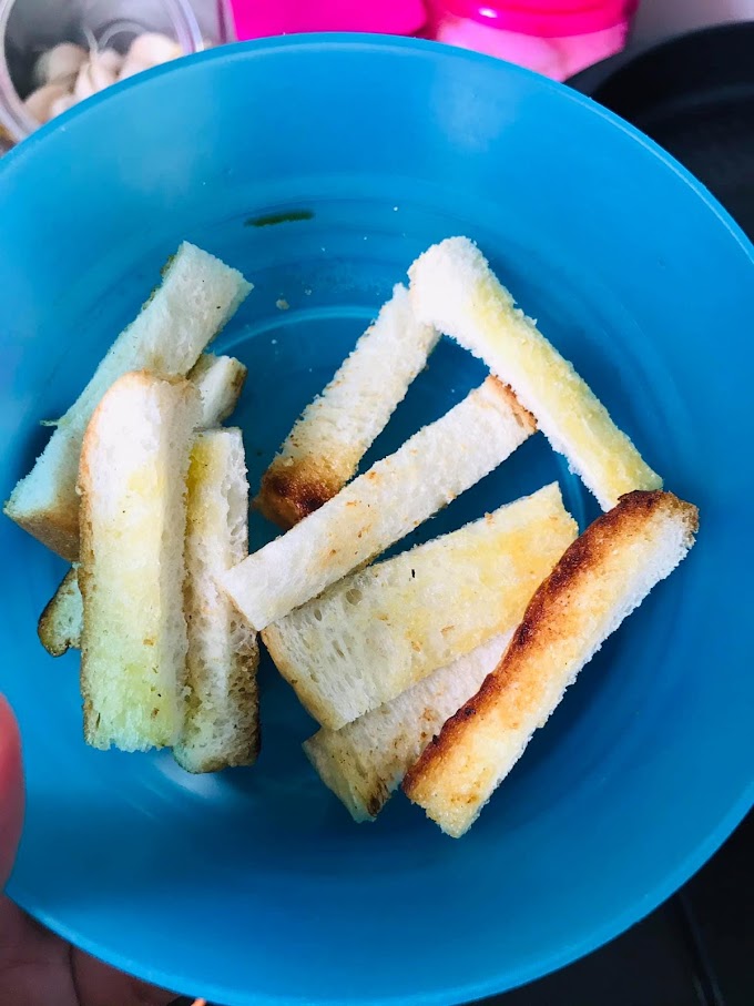 Roti Bakar Sapu Unsalted Butter [Resepi Masak]