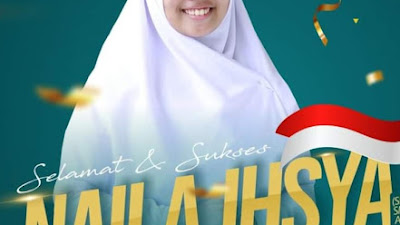 Naila, Santri SMP IT Al-Kahfi Juara 1 Lomba Poster 