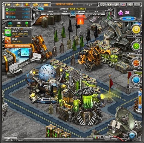 Juego Total Domination para Facebook