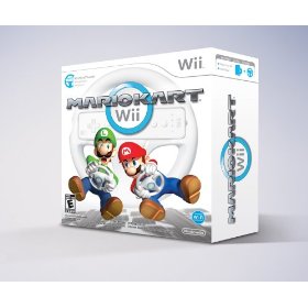 Mario Kart Wii with Wii Wheel