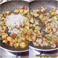 Potato Stir Fry – Urulaikilangu Poriyal - Potato Recipes - Fried Potatoes