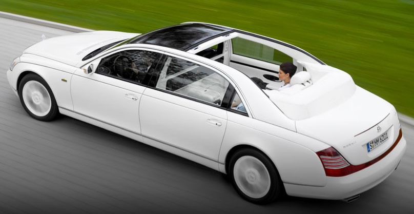 Maybach today revealed details about the 2011 update to the Landaulet 