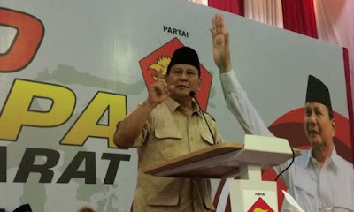 Prabowo Mengelak Kampanye Jika Hanya untuk Sebuah Pencitraan