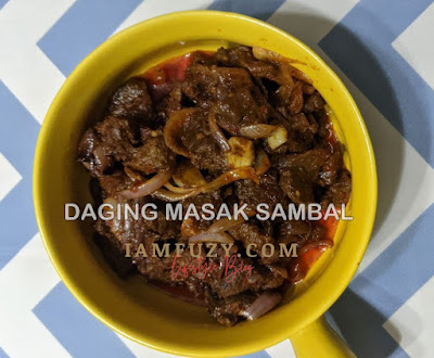 Daging Masak Sambal Tumis