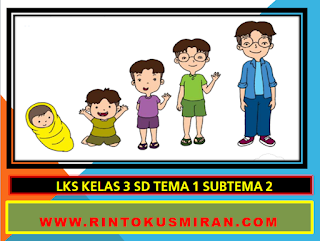 LKS 2 KELAS 3 SD TEMA 1 SUBTEMA 2 