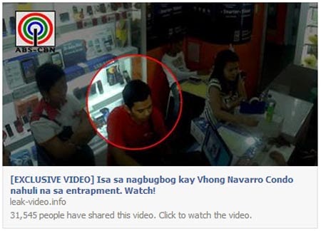 Vhong Navarro attacker caught in entrapment - video