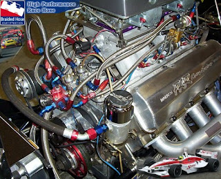 Racing Car Engine High Performance