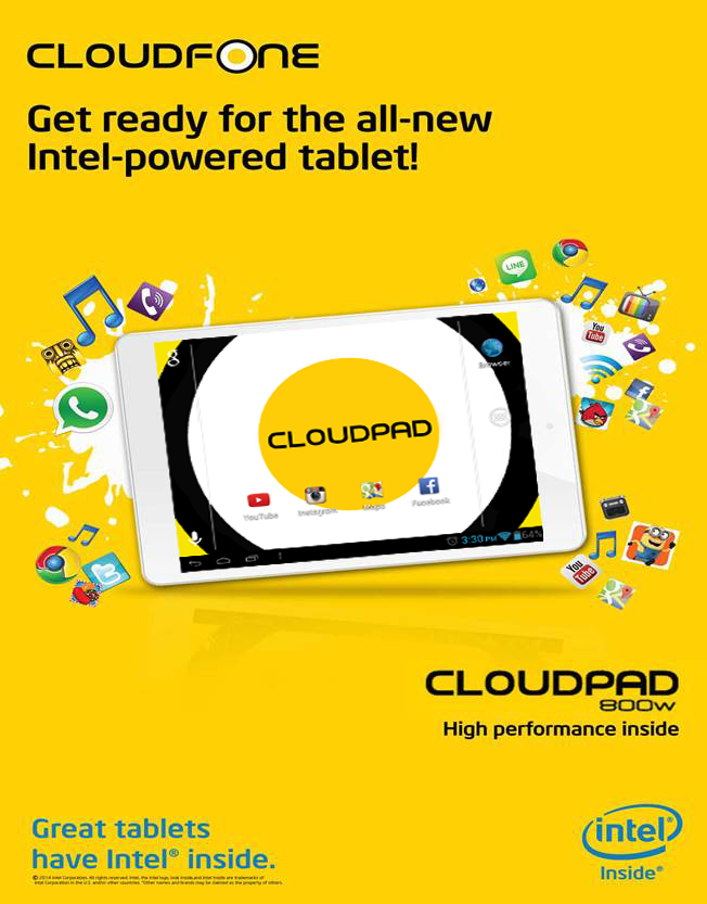 CloudPad 800w