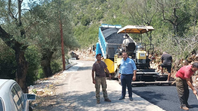 Ασφαλτοστρώσεις στη Νέδουσα – Σε εξέλιξη για τα έργα στον Ταΰγετο