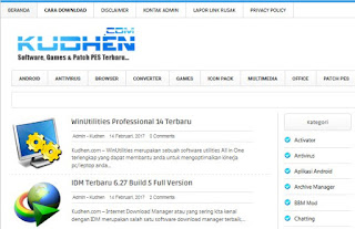 Situs Download Software Gratis Terbesar di Indonesia