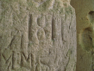 1811 graffiti at Netley Abbey