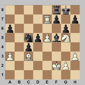 Partida de ajedrez Sicilia - Morán, Campeonato de España por equipos 1960