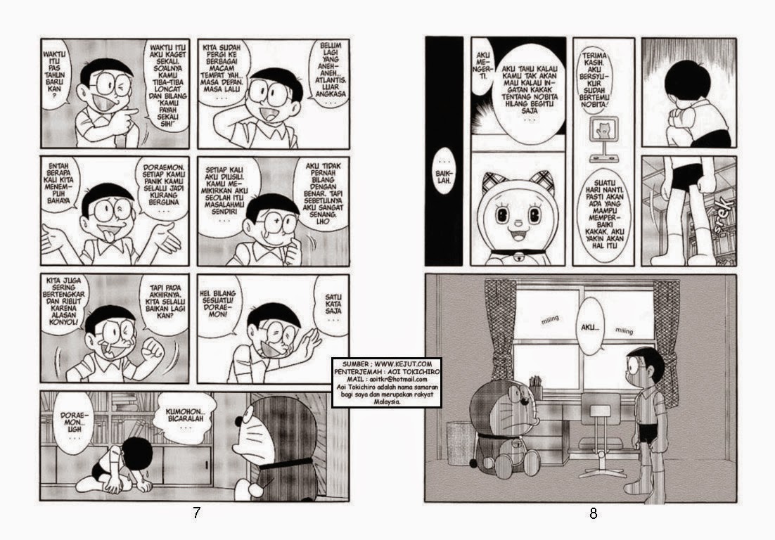 Komik Terakhir Doraemon Vs Movie Stand By Me