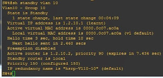 sh standby hsrp vlan