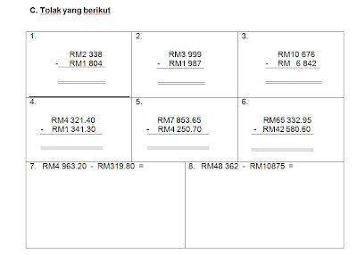 JOM KIRA WANG: LATIHAN TAHUN 5